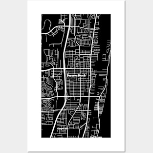 Boynton Beach Florida Map | Map Of Boynton Beach Florida | Boynton Beach Map Posters and Art